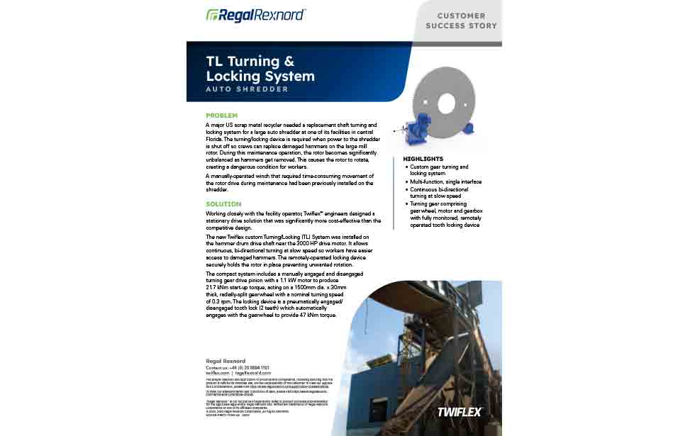 TL Turning & Locking System